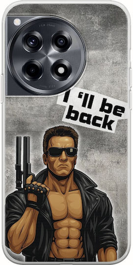 Epic Quotes I 'll Be Back OnePlus 12 5G Гъвкав TPU Прозрачен Силикон