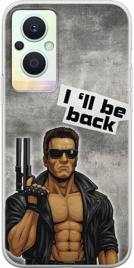 Epic Quotes I 'll Be Back Oppo Reno 7 Lite 5g Гъвкав TPU Прозрачен Силикон