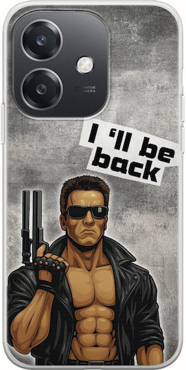 Epic Quotes I'll Be Back Oppo A60 5G Flexible TPU Transparent Silicone