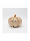 Hängendes Kürbis Ornament Gold 16x20cm