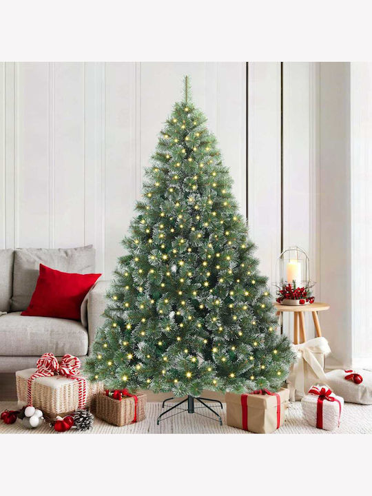 Weihnachtsbaum Künstlicher 180cm mit LED-Beleuchtung