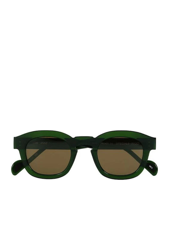 Anne et Valentin Specials Γυαλιά Ηλίου Πράσινα με Κοκκάλινο Σκελετό
