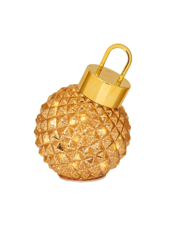 Hanging Ball Ornament Ornament Illuminated Yellow 18cm