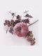 Christmas Fabric Decorative Flower 20cm 6pcs