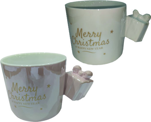 AGC Weihnachtliche Becher Weihnachtlich Becher (Μverschiedene Designs/Farben)
