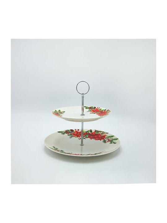 Plates with Flowers & Branches 2 Pieces Plates with Flowers & Branches 2 Pieces