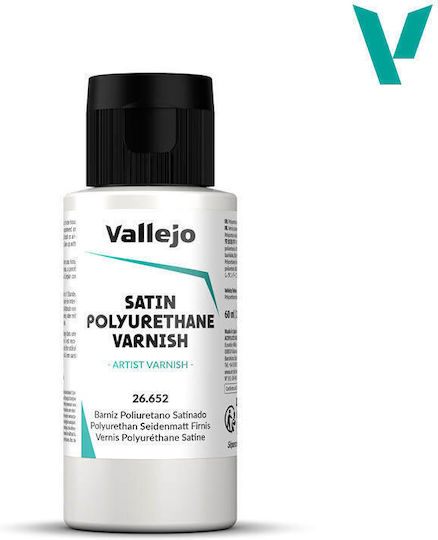 Polyurethane Satin Varnish Vallejo 60ml Satin Finish 26652