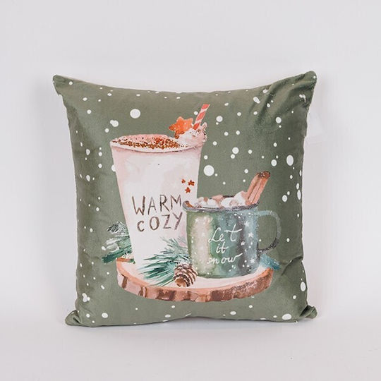 Green Decorative Pillow