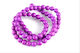 Xa057 Rund Perlen 6mm Lila 2 Stück