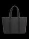 Stoff Damenhandtasche Tote Handtasche Schwarze