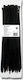 Qoltec Plastic Cable Ties 350mm x 7.2mm in Black Colour (50 pcs)