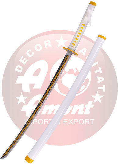 Amont Demon Slayer: Katana Replica Agatsuma Zenitsu 101 cm Φιγούρα