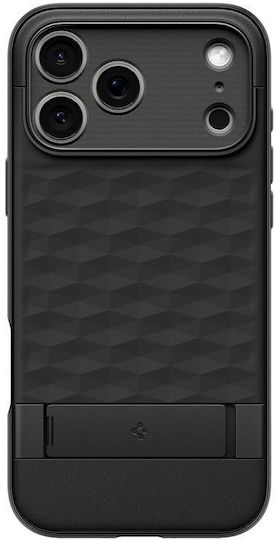 Caseology Parallax S Back Cover Σιλικόνης Μαύρο (iPhone 17 Pro Max)