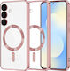 Techsuit Luxury Crystal Umschlag Rückseite Sili...