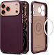 Spigen Nano Pop Mag Umschlag Rückseite Silikon Burgundisch (iPhone 17 Pro)