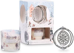 Heart & Home Snowflake Sparkle Candle