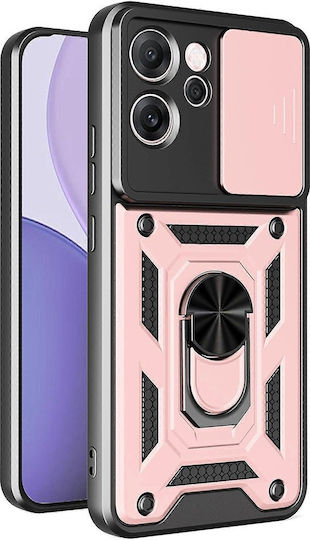 Techsuit Camshield Series Back Cover Σιλικόνης Ροζ Χρυσό (Oppo Reno14F)