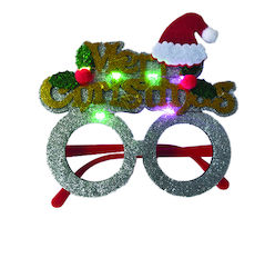 Merry Christmas Glasses 6 Pieces