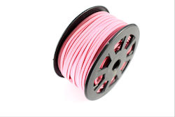Σουέτ Κορδόνι 3mm-50m Ροζ S503