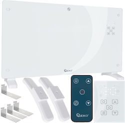 Geko Θερμοπομπός Δαπέδου 2500W με Ηλεκτρονικό Θερμοστάτη και WiFi Λευκός Geko Θερμοπομπός Δαπέδου 2500W με Ηλεκτρονικό Θερμοστάτη και WiFi Λευκός