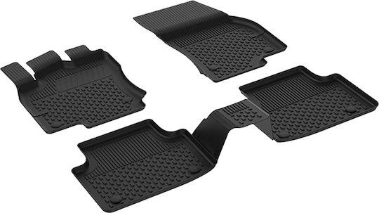 Car Rubber Floor Mats Sahler Raised Sides 4D Audi Q3 2018+