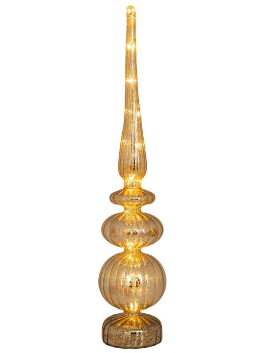 Christmas Decorative Illuminated Tree Cone 48cm Yellow
