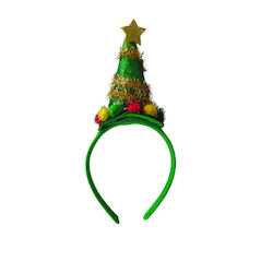 Headband with Tree Pattern