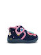 Kinderhausschuhe Stiefel Blau