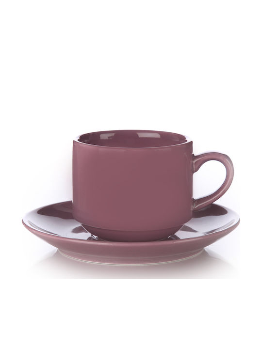 Madras Cup Coffee Porcelain Purple 200ml