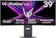 LG UltraGear 39GX900A-B Ultrawide OLED HDR Curved Monitor 39" QHD 3440x1440 240Hz with Response Time 0.03ms GTG