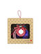 Synchronia Hanging New Year's Lucky Charm Pomegranate Red Ceramic 18x18cm