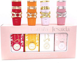 Lattafa My Yara Collection Γυναικείο Σετ με Eau de Parfum 4τμχ Lattafa My Yara Collection Γυναικείο Σετ με Eau de Parfum 4τμχ