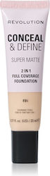 Revolution Beauty Conceal & Define Лилаво/бяло F3n