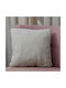 Μαξιλάρι Καναπέ από Γούνα Ivory 45x45εκ.