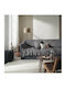 Gofis Home Zephyr Ριχτάρι Πολυθρόνας Chenille 146x180εκ. Ink Grey 146/15