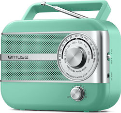 Muse M-056 Retro Επιτραπέζιο Ρεύματος Πράσινο Muse M-056 Retro Επιτραπέζιο Ρεύματος Πράσινο