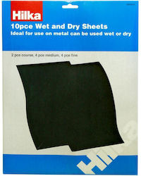 Hilka Sandpaper K180 Set 10pcs Hilka Sandpaper K180 Set 10pcs