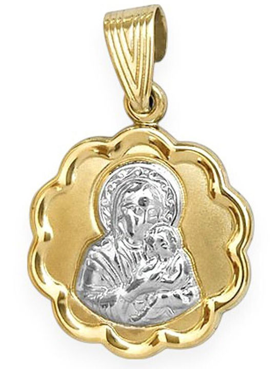 Goldjewels Charm Φυλαχτό από Λευκόχρυσο 9Κ