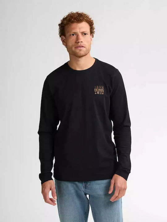 Petrol Industries T-shirt Μαύρη