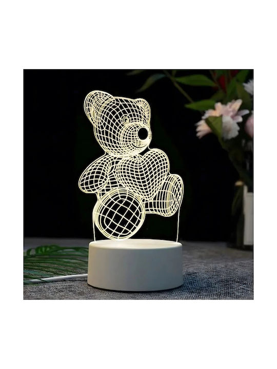 Extralink Διακοσμητικό Φωτιστικό LED 3D Illusion 3εκ.