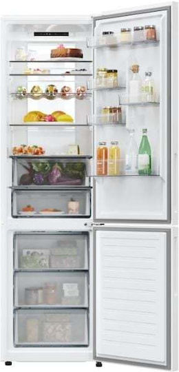 Candy Kühl-Gefrierkombination 409Es NoFrost H205xB59.5xT66.7cm. Weiß ECN4CQTEW206