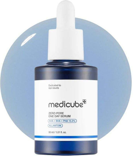 Medicube Zero Pore One Day Soothing & Moisturizing Face Serum with Centella Asiatica & Niacinamide for Brightening & Dark Spots 30ml