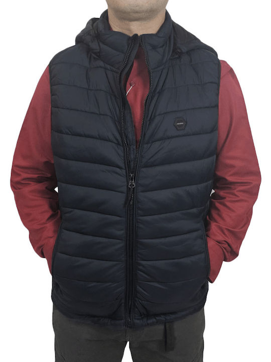 Double Αμάνικο Μπουφάν Puffer Navy