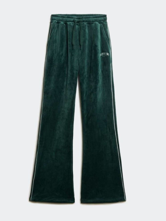 Women's Fabric Trousers Green