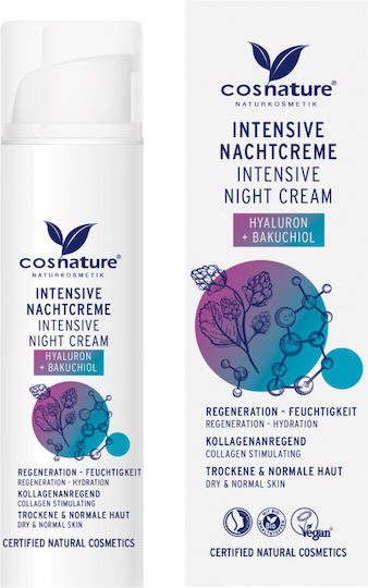 Cosnature Naturkosmetik Cream Face Night with Bakuchiol 50ml