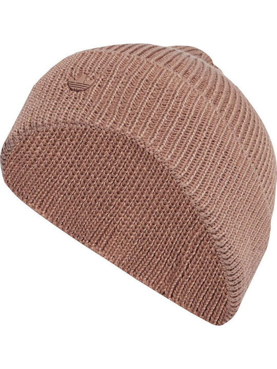 Beanie Γυναικείος Σκούφος Πλεκτός σε Καφέ χρώμα