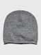 Beanie Beanie Knitted in Gray color