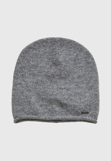 Beanie Männer Beanie Gestrickt in Gray Farbe