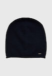 Funky Buddha Beanie Beanie Knitted in Navy Blue...