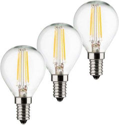 Muller Licht Becuri LED 4W pentru Dulie E14 RGB 3buc Muller Licht Becuri LED 4W pentru Dulie E14 RGB 3buc